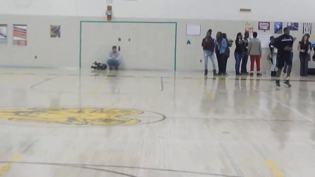 Teams entrance Milford Mill/Randallstown boys basketball 12/20/13 смотреть онлайн