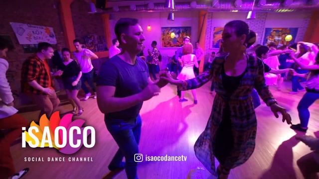 Ilya Perov and Lera Kolobova Salsa Dancing in Respublica Vosmera, Sunday 29.04.2018