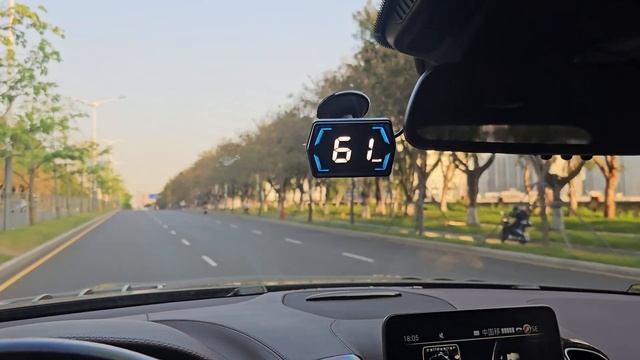 G20 Car Headup Display KMH MPH GPS Digital Speedometer with LED Large Font Display Car Charge смотреть онлайн