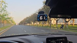 G20 Car Headup Display KMH MPH GPS Digital Speedometer with LED Large Font Display Car Charge