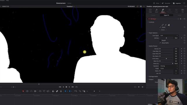 Tutorial GREEN SCREEN davinci resolve 17 | MUDAH, CEPAT, hasil MANTAB смотреть онлайн