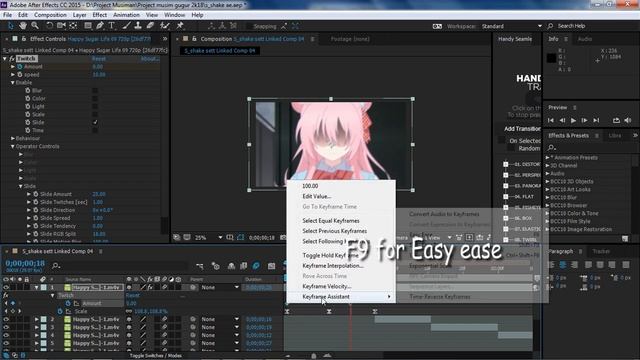 Best Twitch Setting [After Effect] Tutorial