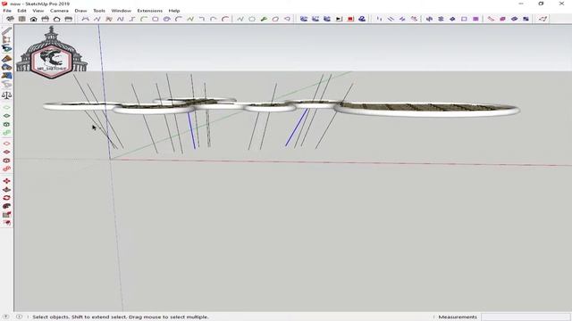 Pavilion Sketchup tutorial |آموزش مدلسازی غرفه با اسکچاپ смотреть онлайн