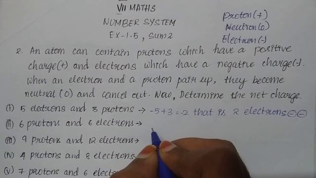 TN CLASS 7 | Number system | Ex 1.5 | Sum 2 смотреть онлайн