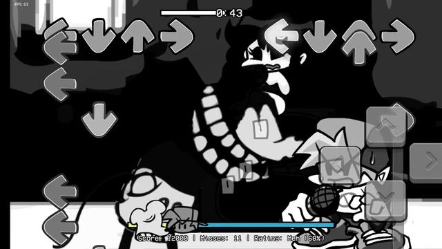 Прохождение игры Микки Маус Avi FNF  [ песня Smile ] #fnfmod #fridaynightfunkin