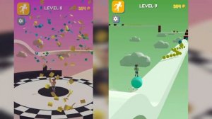 2048 | ball run 2048 ball run Infinity [REVERSE] Stack Rider Gameplay (ALL LEVELS) #cutiepie22yt