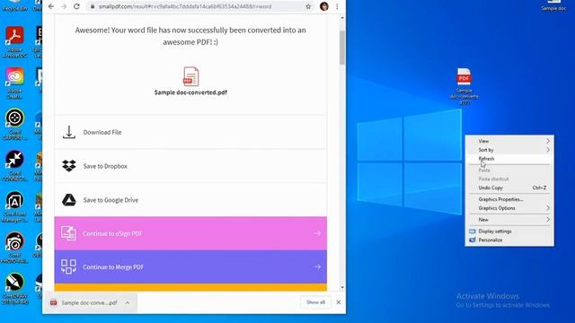 How to convert word to pdf easily смотреть онлайн