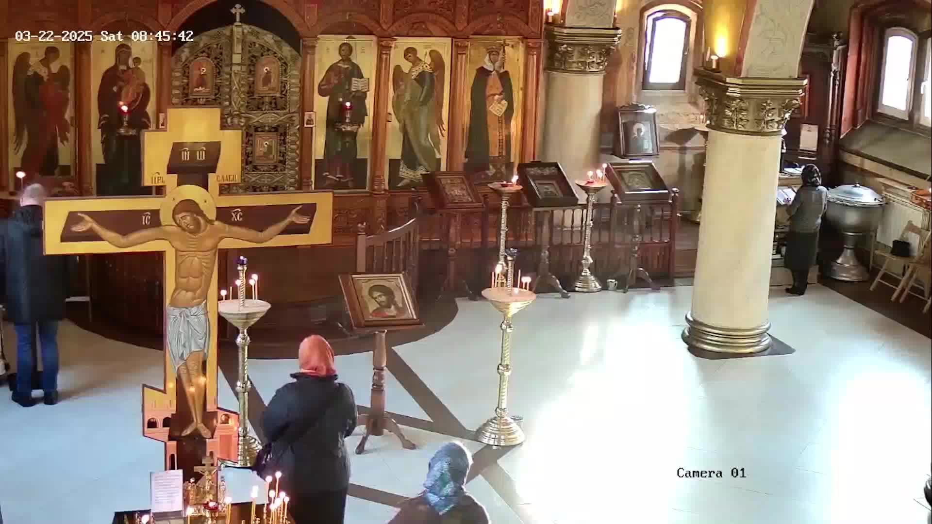 Божественная литургия, заупокойная лития. 22.03.2025 в 9-00. смотреть онлайн