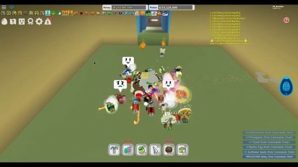 50th Commando Chick Drops Mythic Egg!? - Bee Swarm Simulator - Roblox