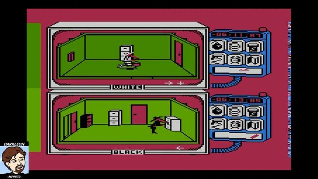 Atari 8-bit - Spy vs Spy смотреть онлайн