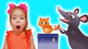 Мультики как Настя и котик Bubbu играют | Сборник мультиков про Бубу и Настю
