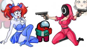 Напарник по команде побеждает Спрунки х Игра в кальмара и ТАНОСА х Poppy Playtime