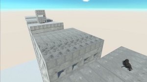 Ape Wobbly Building on Wobbly Building vs ALL UNITS Animal Revolt Battle Simulator