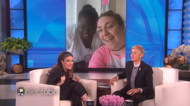 Ellen Helps Lena Dunham Surprise a Life-Saving Individual смотреть онлайн