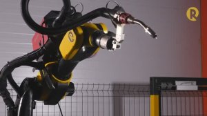 Роботизированная сварочная ячейка + трёхосевой поворотный позиционер