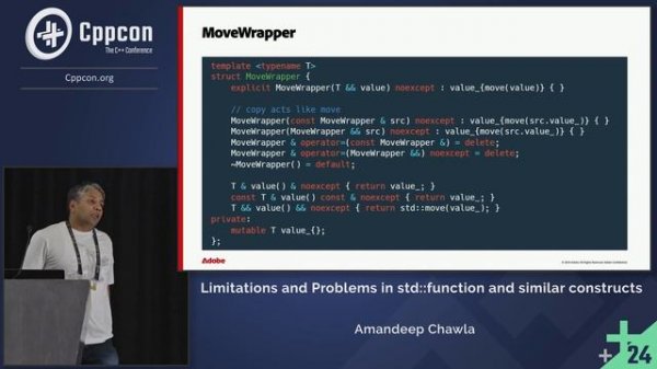 Modern C++ Development: Limitations and Problems in std::function and Similar Constructs - CppCon 24