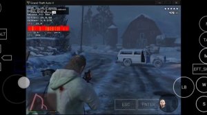 GTA V on Mobox Emulator Android Gameplay test Snapdragon 778G Offline Settings (full Prologue)