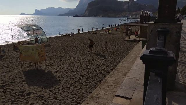 2019.10.02, 15:53, Крым, Судак, пляж смотреть онлайн
