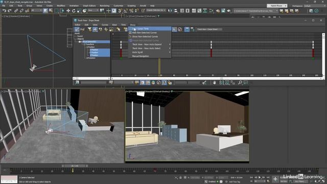 106 - Навигация по Dope Sheet в 3ds Max 2025 смотреть онлайн