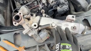 BMW x3 F25 20D EGR stuck closed (P046C/P042F) and Uninion pipes replacement