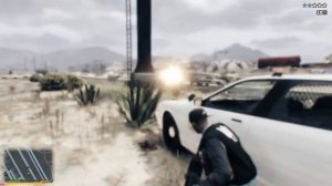 GTA 5 - Перестрелка с полицией