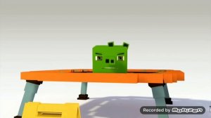 🐷 Minecraft Piggy tales 🐷 trampoline 🐷