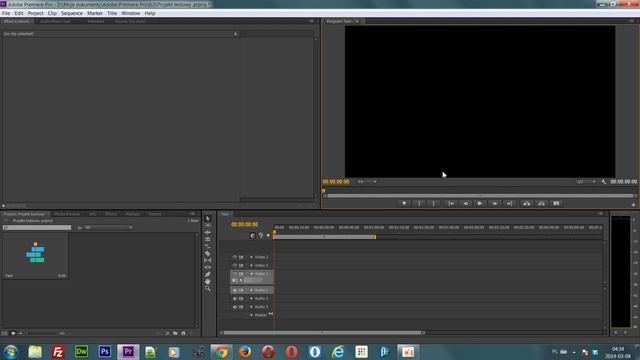 Adobe Premiere CS6 Pierwsze uruchomienie interfejs [PL] #1 смотреть онлайн
