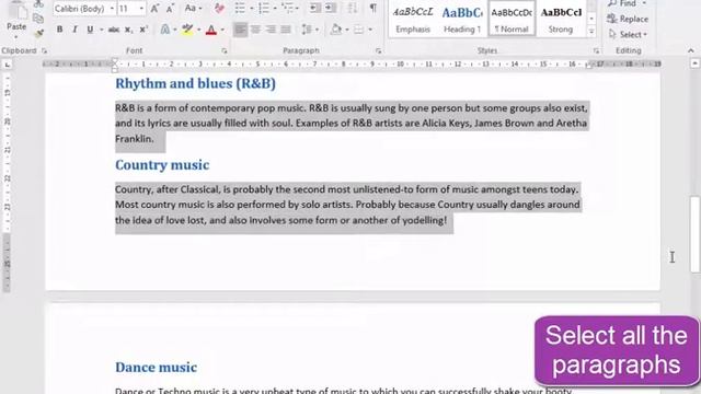 Indent paragraphs in Microsoft Word смотреть онлайн