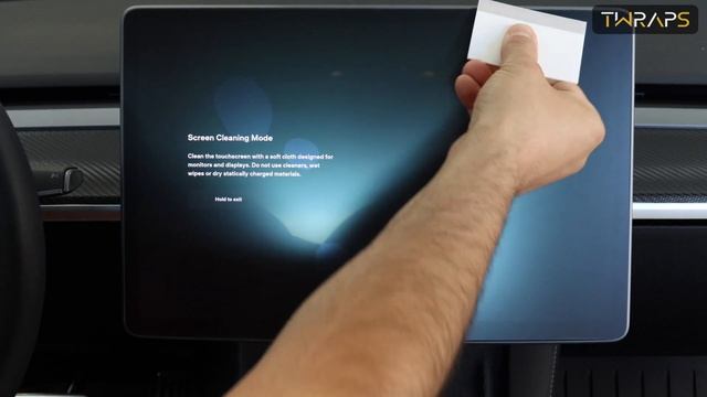 Installing the TWRAPS Tempered Glass Screen Protector for Tesla Model 3 / Model Y смотреть онлайн