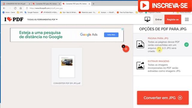 COMO CONVERTER PDF EM JPG ONLINE E GRÁTIS - como transformar pdf em jpg смотреть онлайн