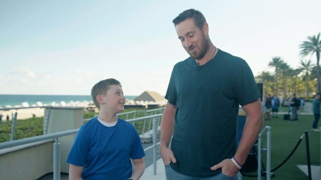 Kid reporter interviews All-Stars смотреть онлайн