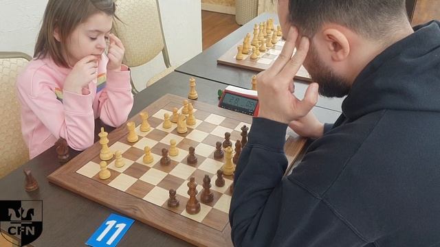 Pinkamena (1648) vs F. Mosbakh (new). Chess Fight Night. CFN. Blitz смотреть онлайн