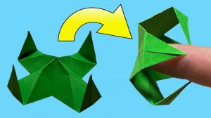 Оригами ловушка для пальцев. Капкан из бумаги. Простая антистресс игрушка из бумаги. Оригами игрушка