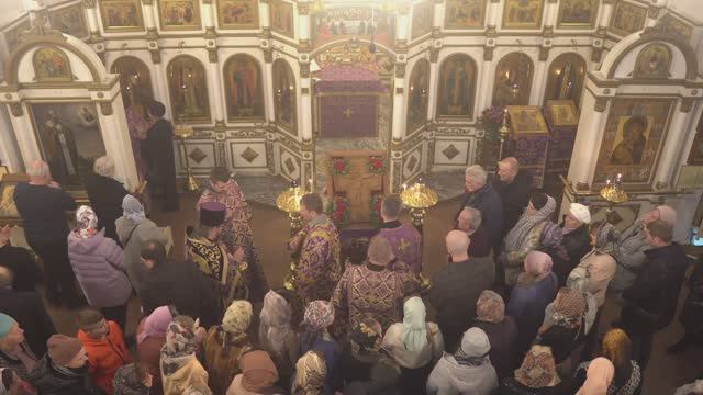 Запись трансляции 22 марта 17:00. Всенощное бдение смотреть онлайн