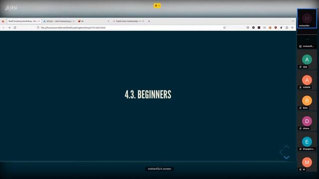 Learn Shell With Us - Intro to FOSS. | Mohan Raman | KanchiLUG смотреть онлайн