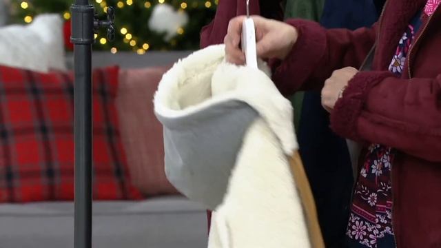 Denim & Co. Reversible Faux Suede to Sherpa Zip-Front Coat on QVC смотреть онлайн