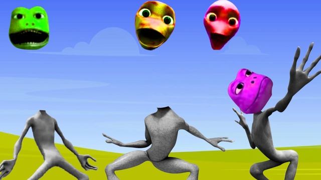 Wrong Heads With PATILA Ad DAME TU COSITA Nd ME KEMASTE Alien Green