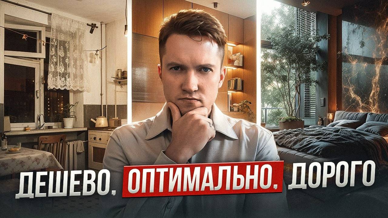 Дешевый vs Оптимальный vs Дорогой ремонт: Как Выбрать Правильный Вариант? смотреть онлайн