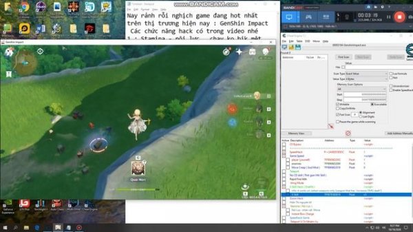 Cheat Engine Genshin impact