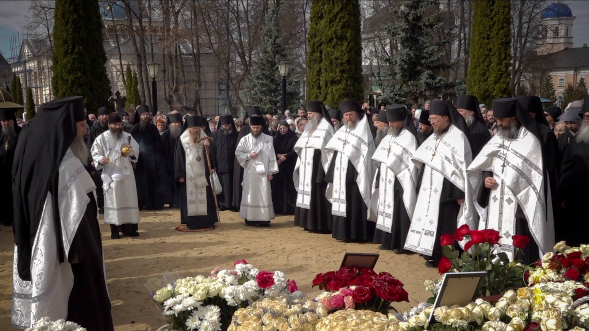 22.03.2025 Панихида на могиле схиархимандрита Илия (Ноздрина) смотреть онлайн