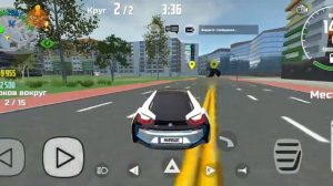 Играем С другом в симулятор автомобиля 2 (2часть) Но без звука