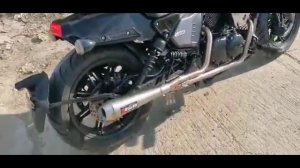 Hansway V-Bob 250 Fullsystem Exhaust MG
