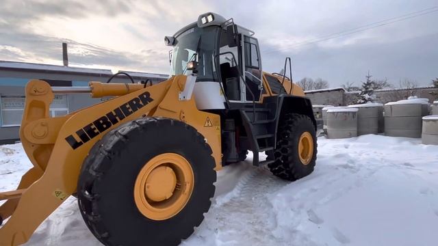Liebherr L 580 2 plus 2 Wheel Loader смотреть онлайн