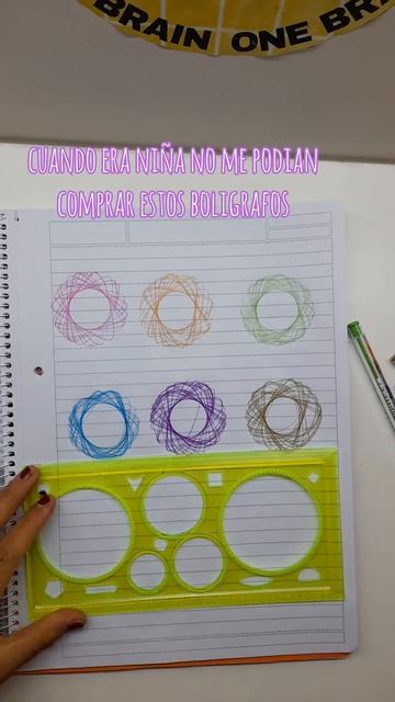 Usando el espirógrafo con boligrafos Faber Castell смотреть онлайн
