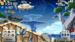 Разной техникой по новой трассе ПРОГНОЗ / Hill Climb Racing