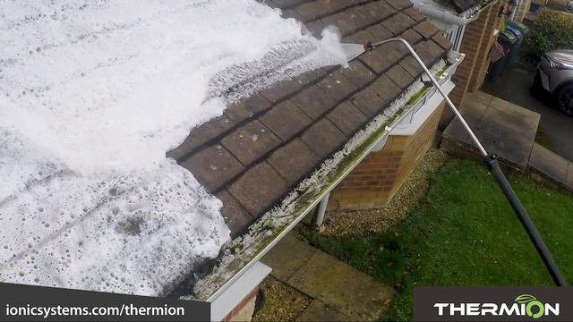 Foam softwashing roof tiles with Ionic Systems Thermion смотреть онлайн