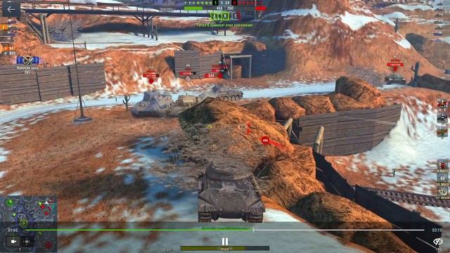 World of Tanks Blitz 18+ Об.252У страдания и горение смотреть онлайн