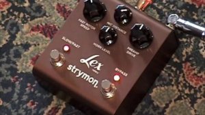 STRYMON Lex Rotary leslie guitar effects pedal demo