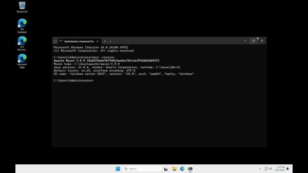 Установка Maven под Windows