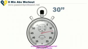 8 minutes ABS WORKOUT